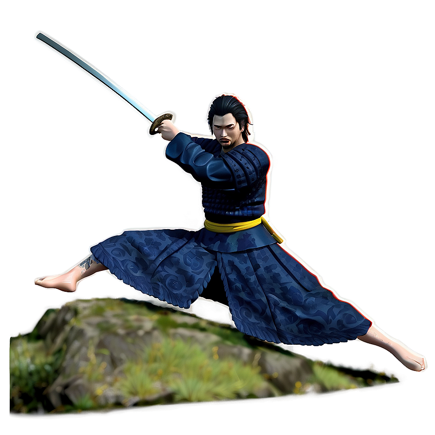 Samurai With Katana Png 13 PNG Image