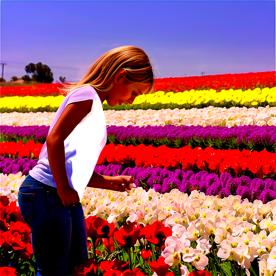 San Diego Flower Fields Png 55 PNG Image