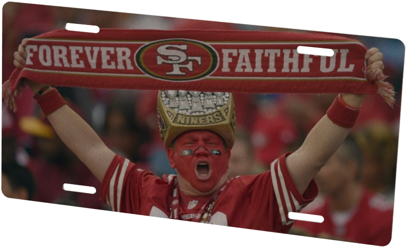 San Francisco49ers Fan Forever Faithful PNG Image