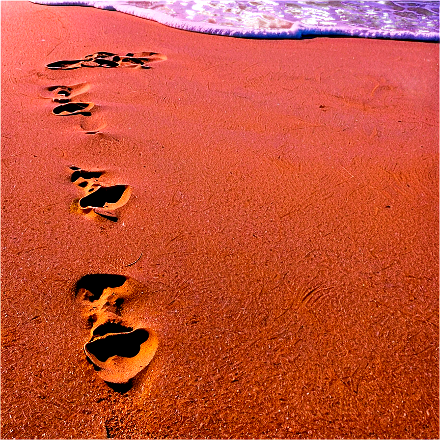 Sand Footprints Png 33 PNG Image