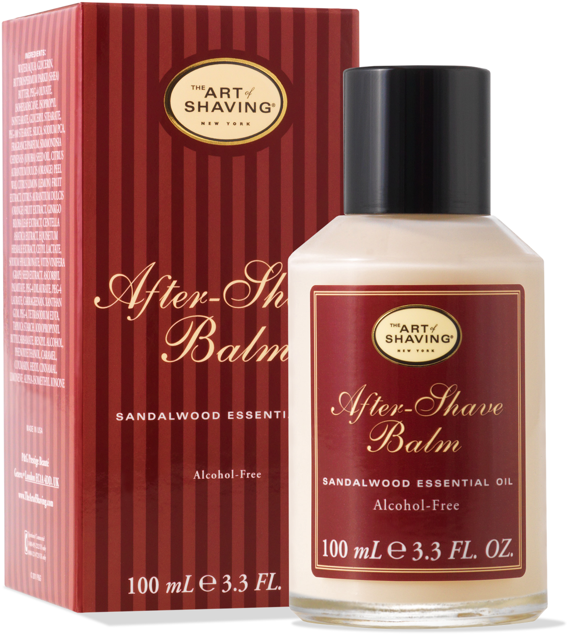 Sandalwood After Shave Balm Product Image PNG Image