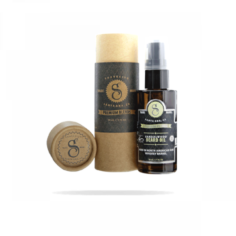 Sandalwood Beard Care Products PNG Image