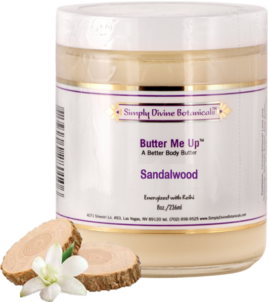 Sandalwood Body Butter Product PNG Image