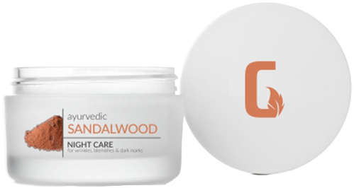 Sandalwood Night Care Cream Product PNG Image