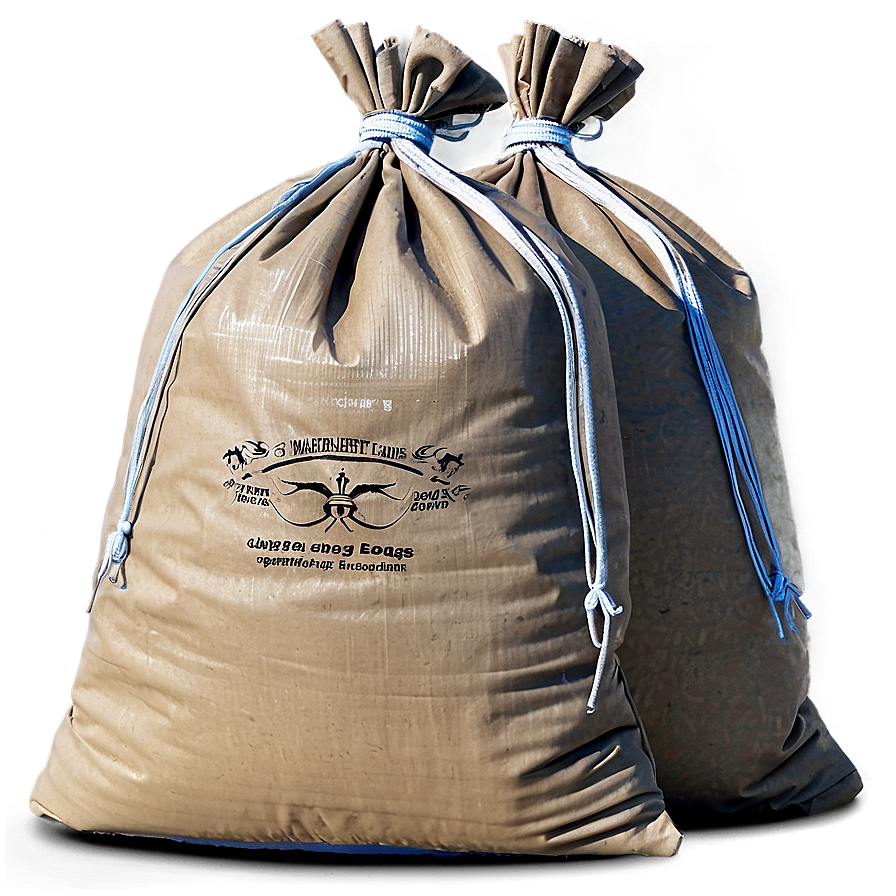 Sandbags With Ties Png 19 PNG Image