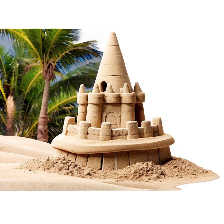 Sandcastle Artwork Png Aqe89 PNG Image