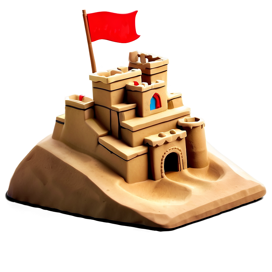 Sandcastle Design Png Ifu PNG Image