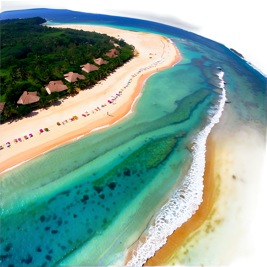 Sandy Beach Aerial View Png 18 PNG Image