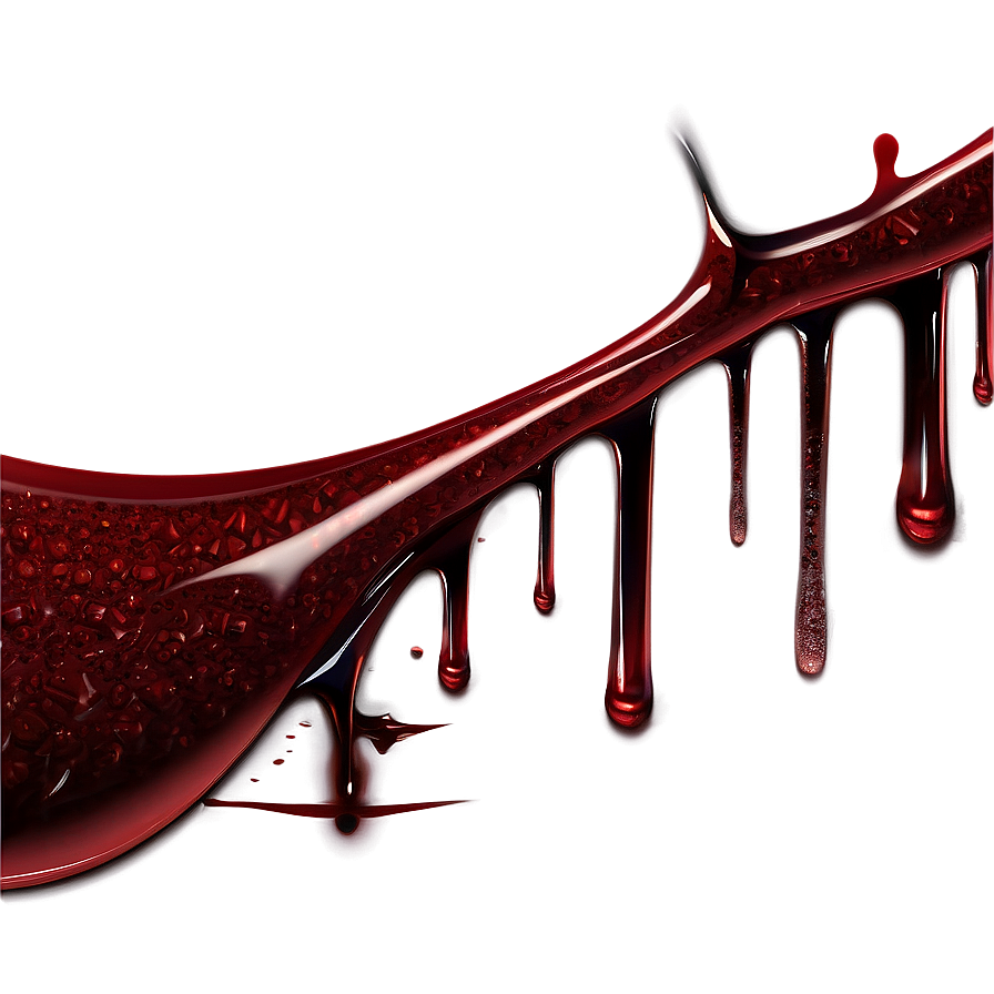 Sanguine Stream: Blood Drip Vector Png 48 PNG Image