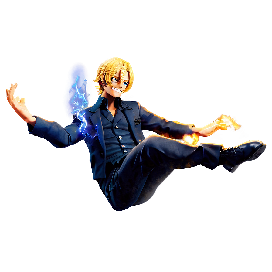 Sanji Fighting Pose Png 05212024 PNG Image