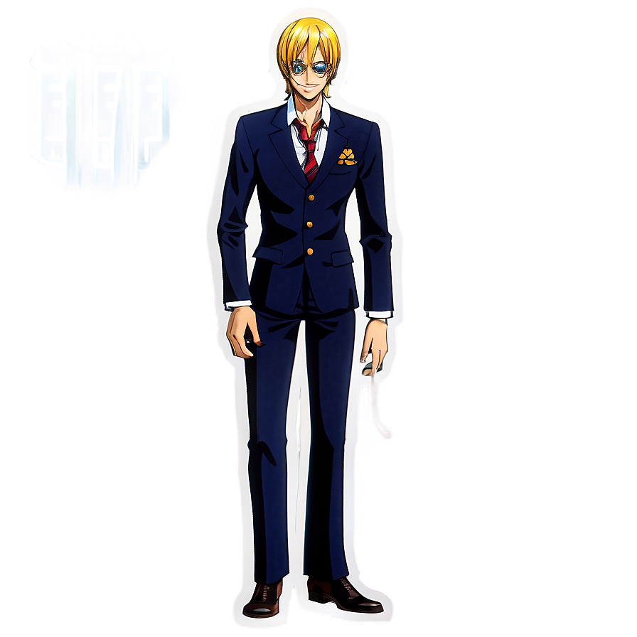 Sanji Germa 66 Suit Png Owd88 PNG Image