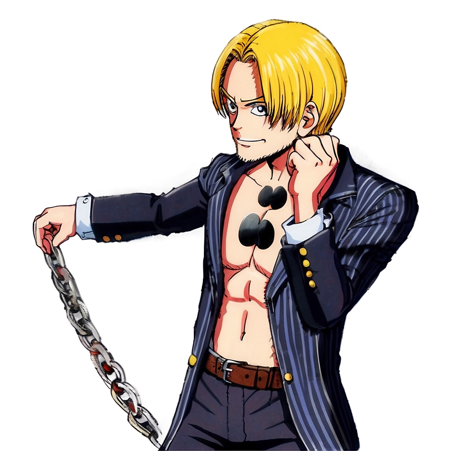 Sanji New World Look Png 05212024 PNG Image