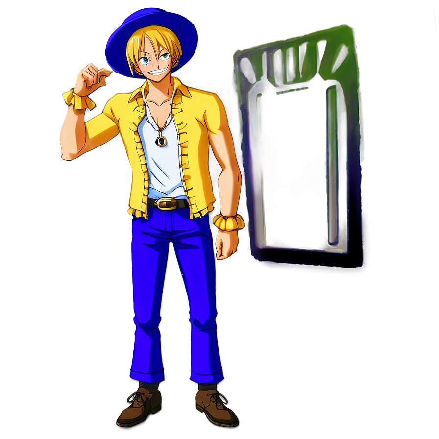 Sanji New World Look Png Uct26 PNG Image