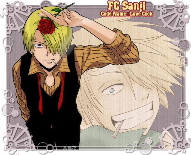 Sanji One Piece Anime Character PNG Image