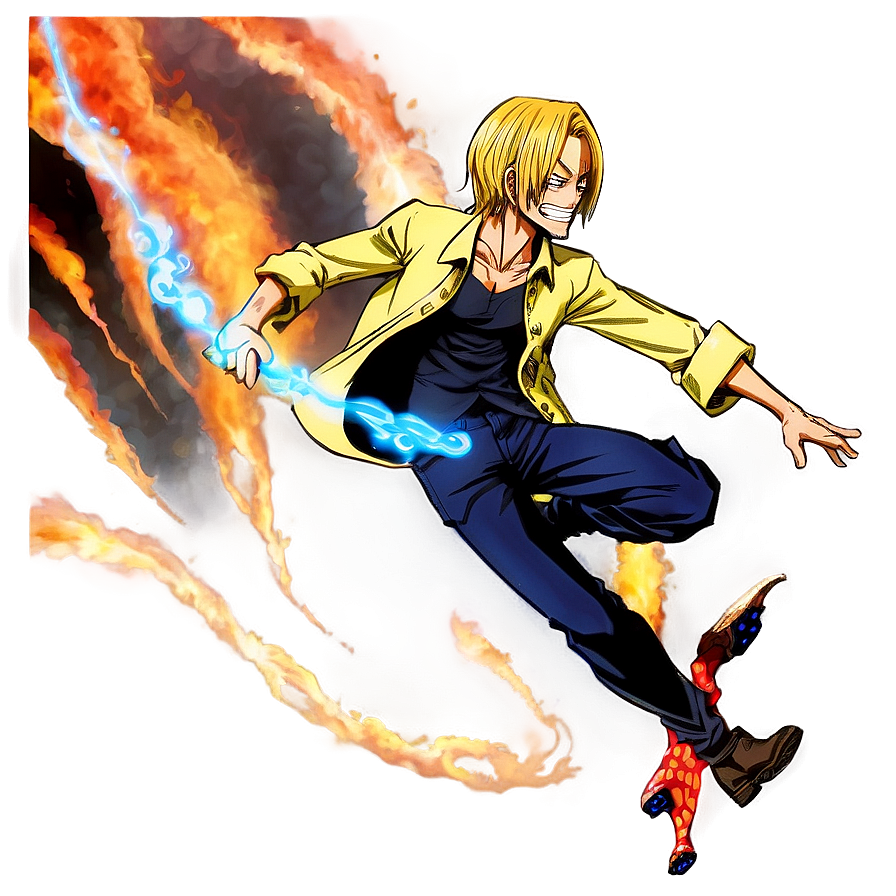 Sanji Sky Walk Technique Png 05212024 PNG Image