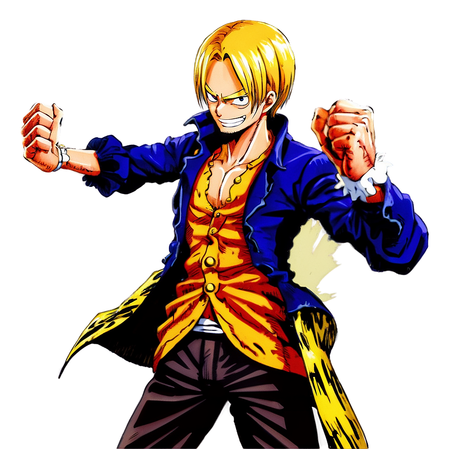 Sanji Vs. Luffy Duel Png 05212024 PNG Image