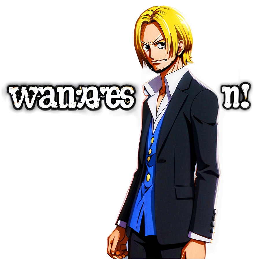 Sanji Wanted Poster Png 29 PNG Image