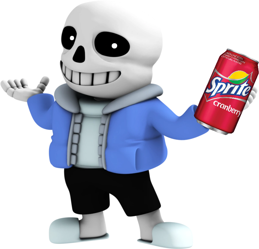 Sans Sprite Cranberry Promotion PNG Image