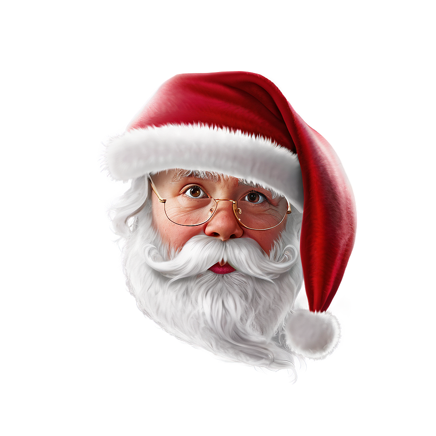 Santa Beard And Hat Png Org PNG Image