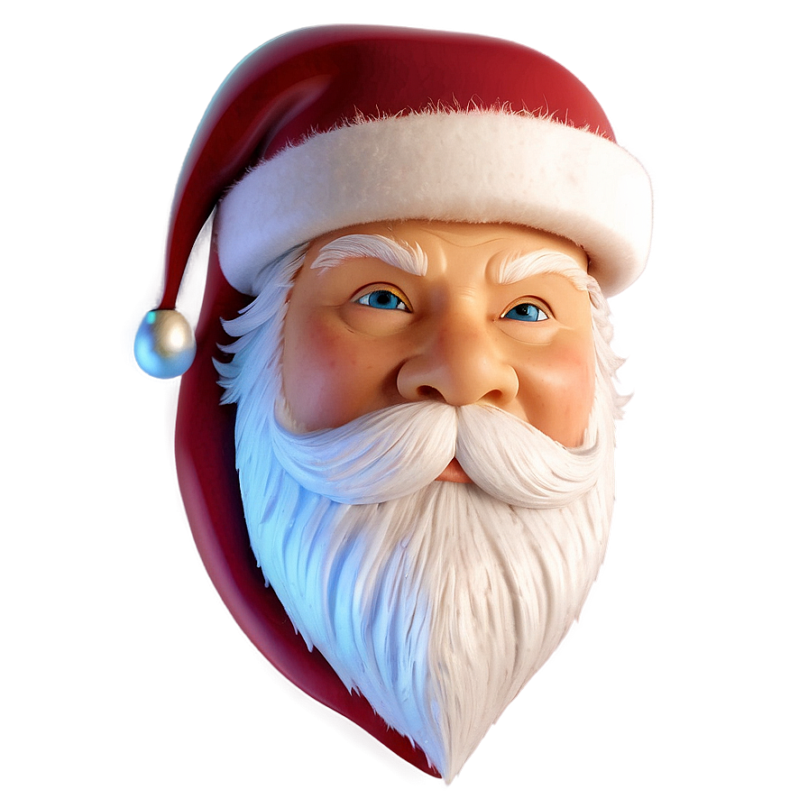 Santa Claus And Christmas Lights Png Ain38 PNG Image