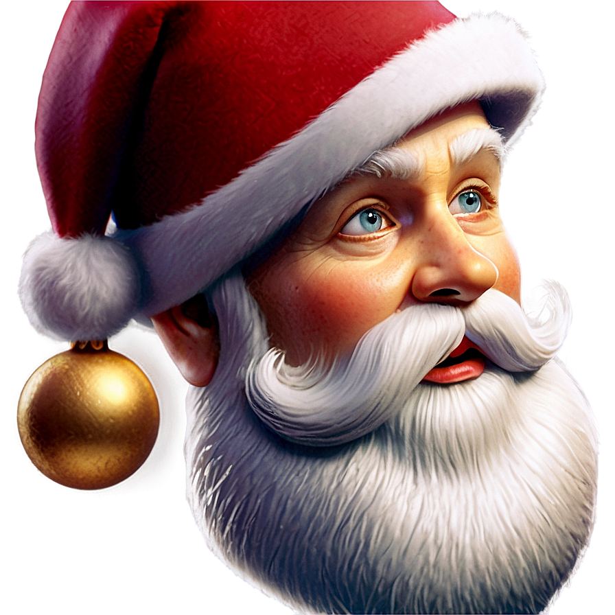 Santa Claus Face Png Cvy PNG Image