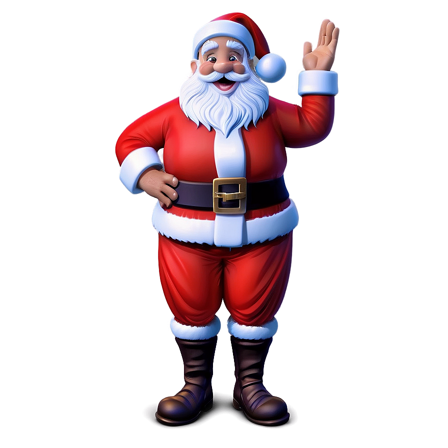 Santa Claus Greeting Card Png Eyl90 PNG Image