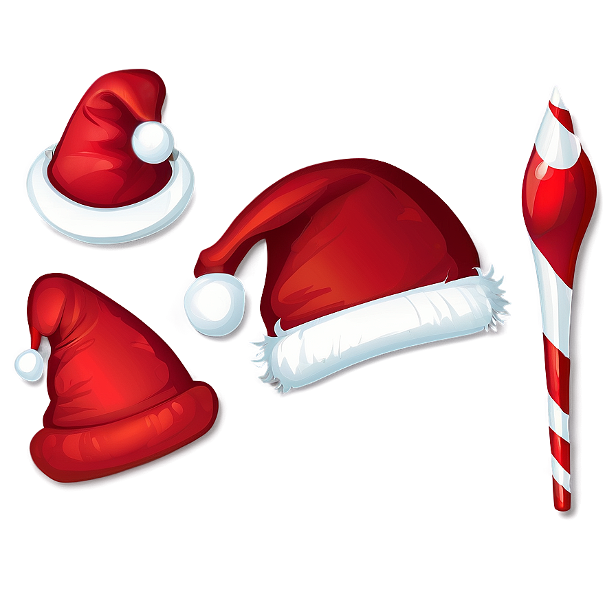 Santa Claus Hat Clipart Png 04302024 PNG Image