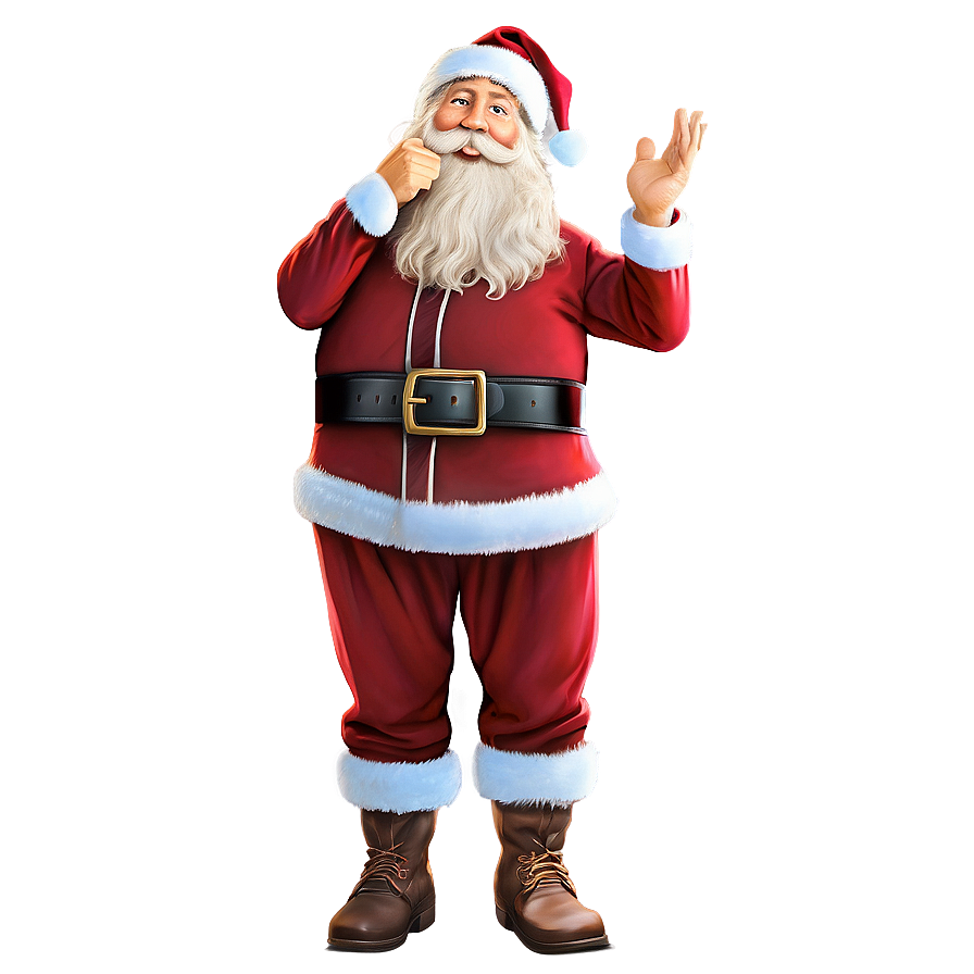 Santa Claus Ho Ho Ho Png 06252024 PNG Image