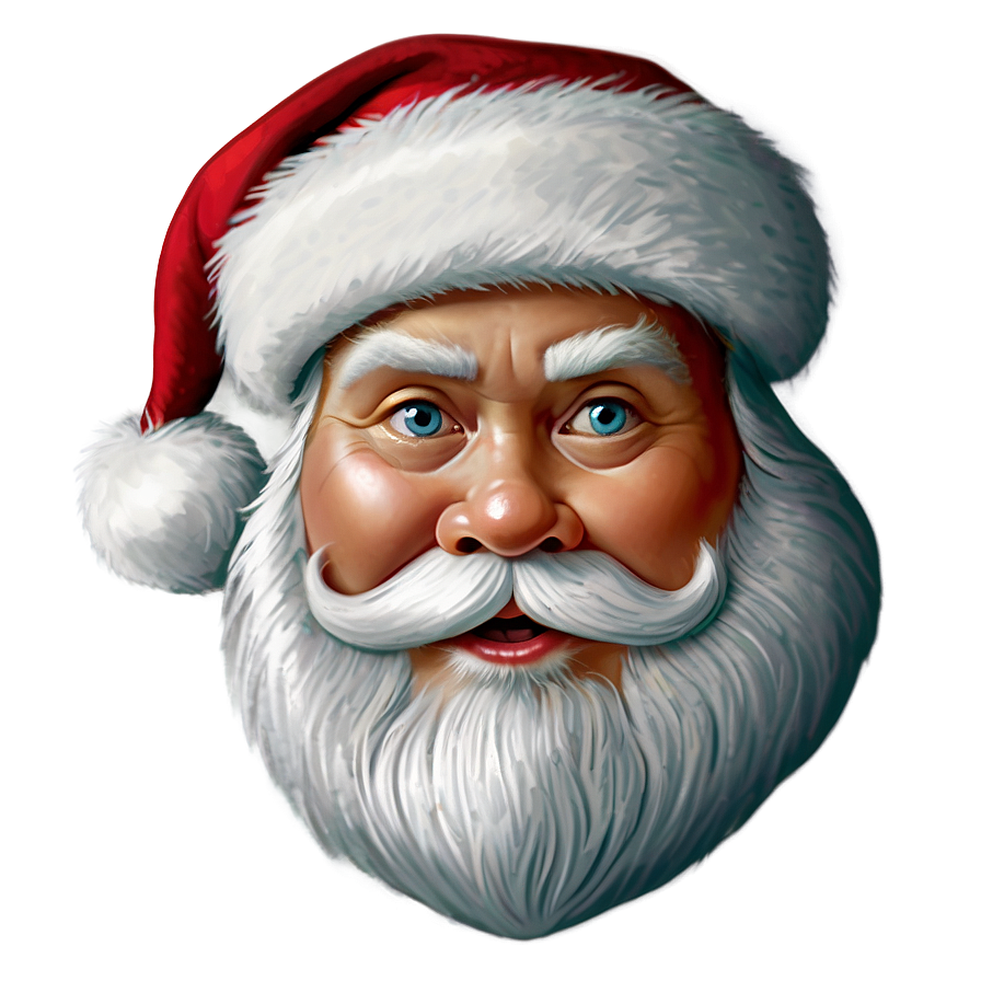 Santa Face Png Syr PNG Image