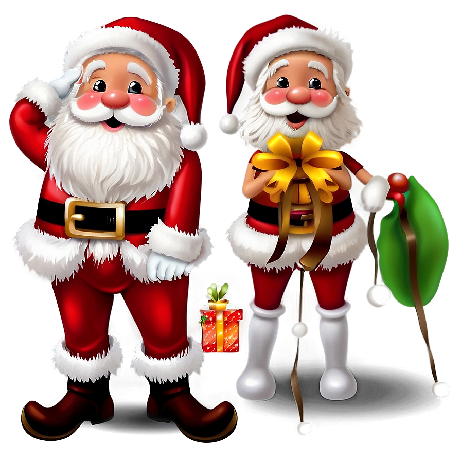 Santa Frame Png 13 PNG Image