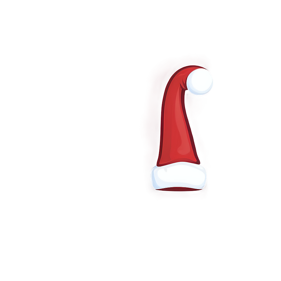 Santa Hat Cartoon Illustration Png 06272024 PNG Image