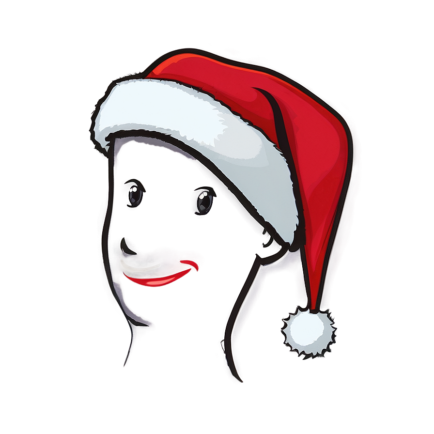 Santa Hat Cartoon Png 06272024 PNG Image