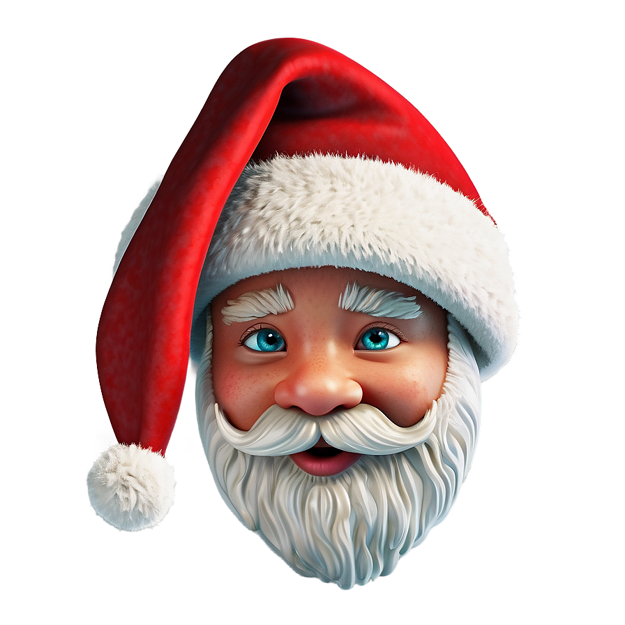 Santa Hat Cartoon Style Png Lnc74 PNG Image