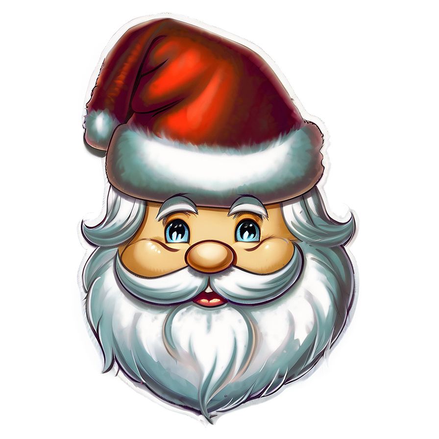 Santa Hat Clipart B PNG Image