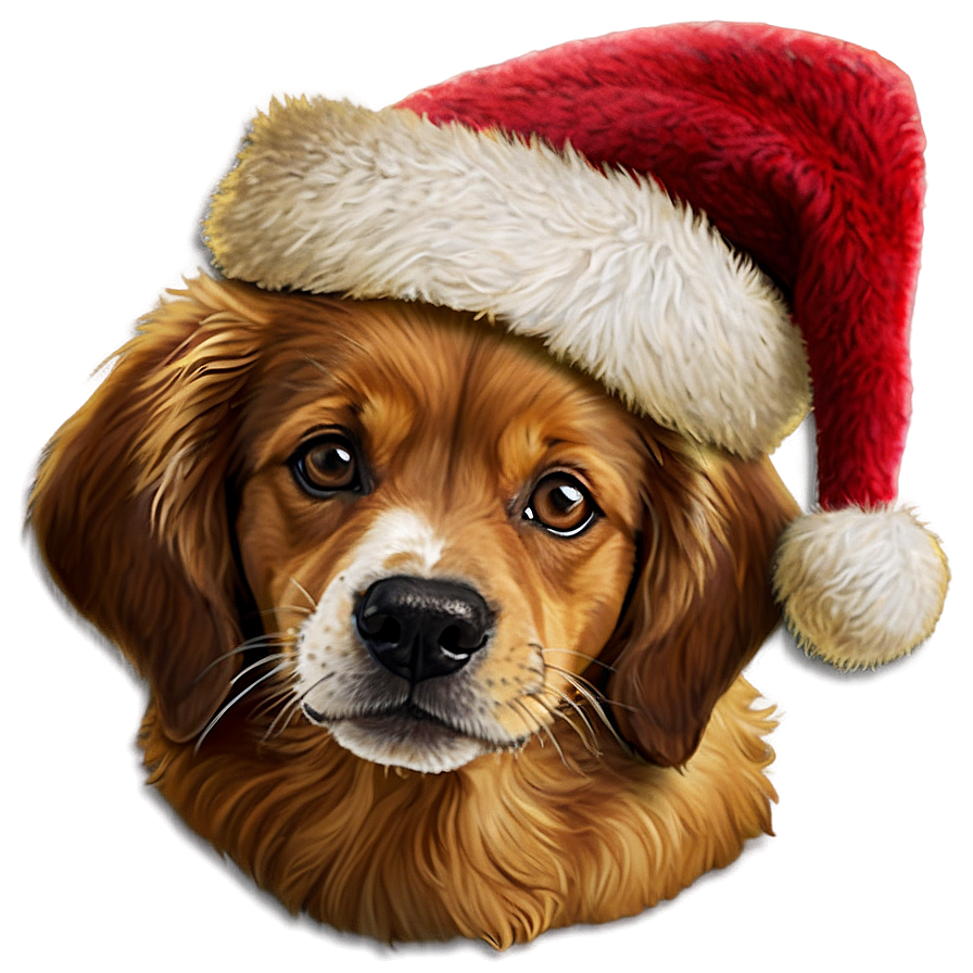 Santa Hat For Pets Png Wfe46 PNG Image