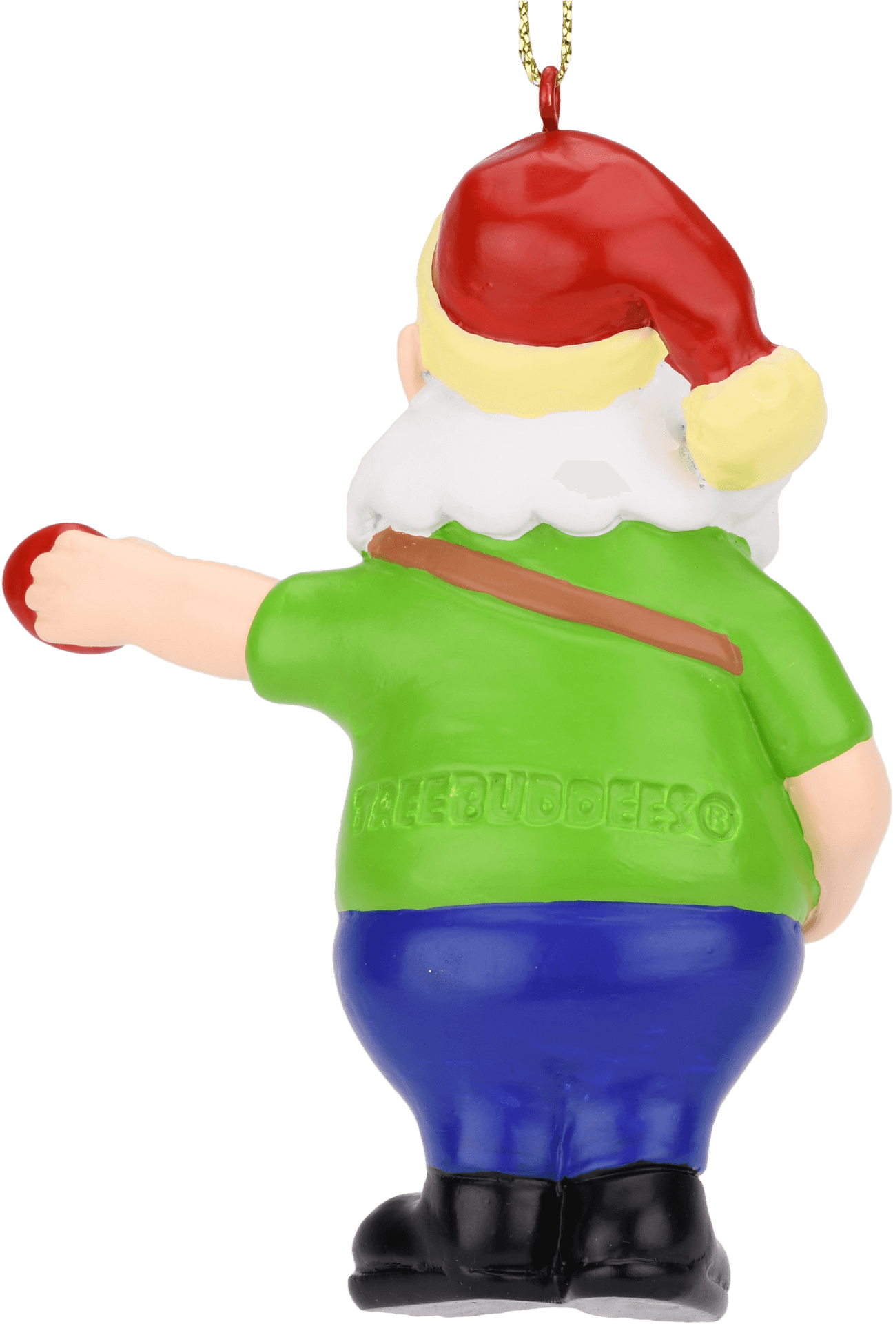 Santa Ornament Backside View.png PNG Image