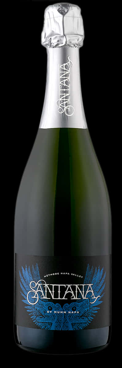 Santana Champagne Bottle PNG Image