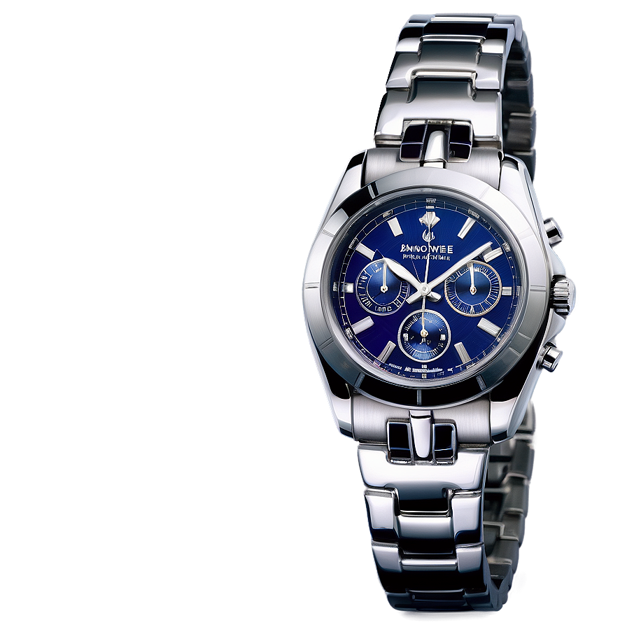 Sapphire Crystal Watch Png Wrb PNG Image