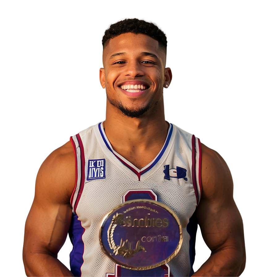 Saquon Barkley Award Winning Smile Png Hyi66 PNG Image