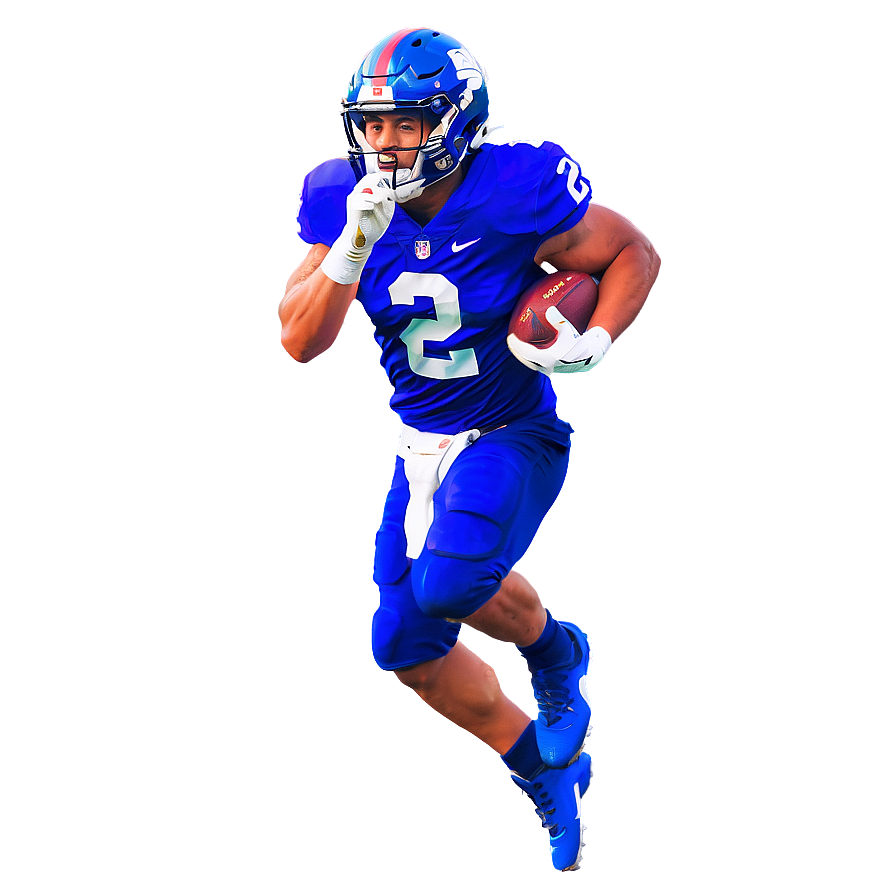 Saquon Barkley Breakthrough Run Png Brh PNG Image