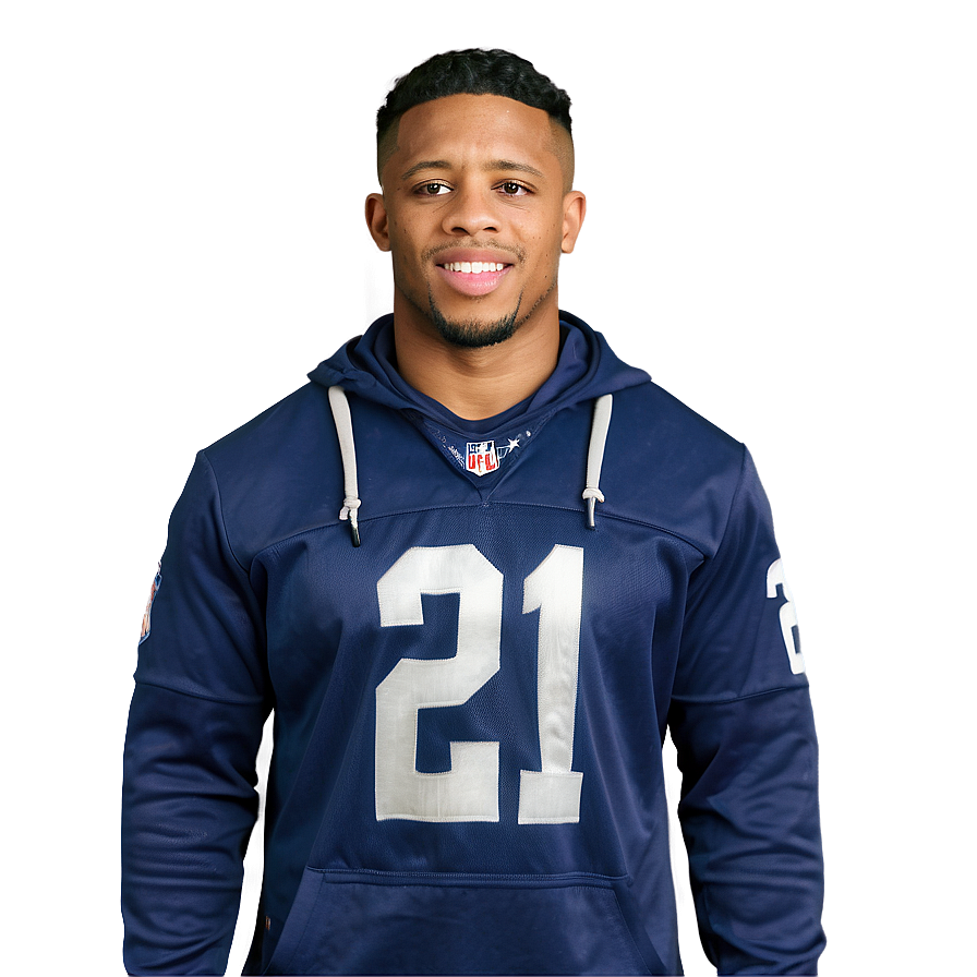 Saquon Barkley Game Day Focus Png Gcd90 PNG Image