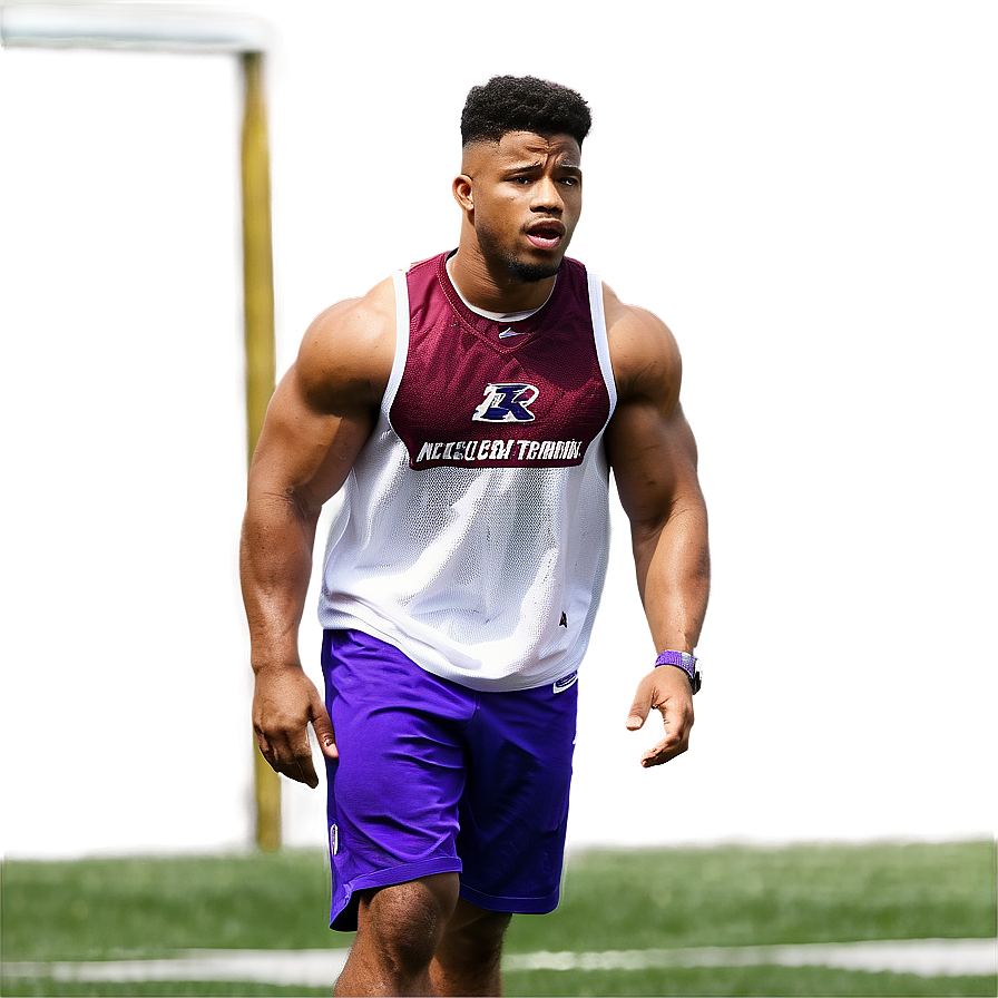 Saquon Barkley Offseason Training Png Pis15 PNG Image