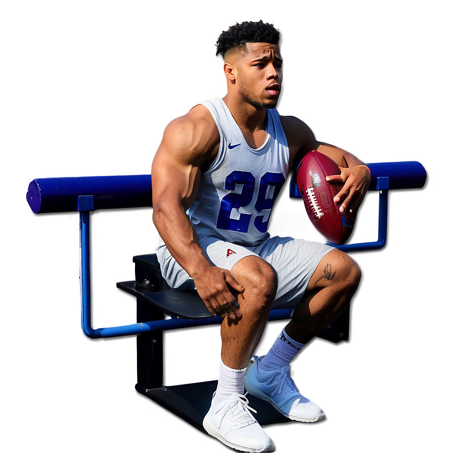 Saquon Barkley Offseason Training Png Wgv PNG Image