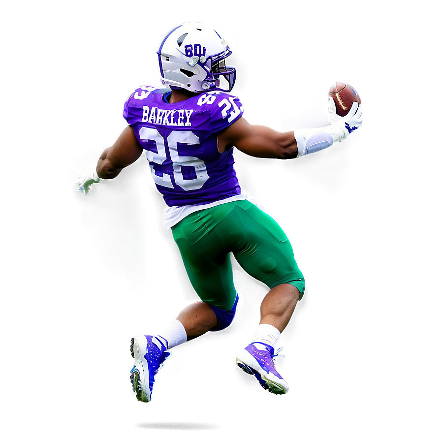 Saquon Barkley Signature Move Png Kei PNG Image