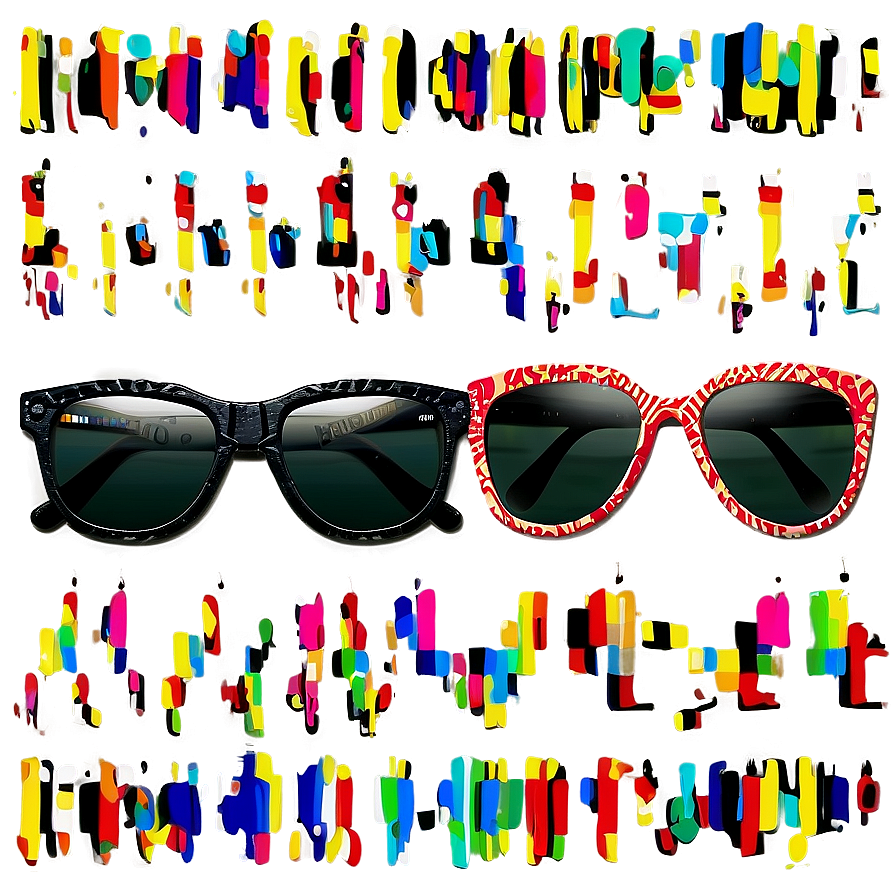 Sassy Pixel Shades Png Jow PNG Image