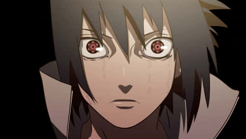 Sasuke Uchiha Sharingan Glare PNG Image