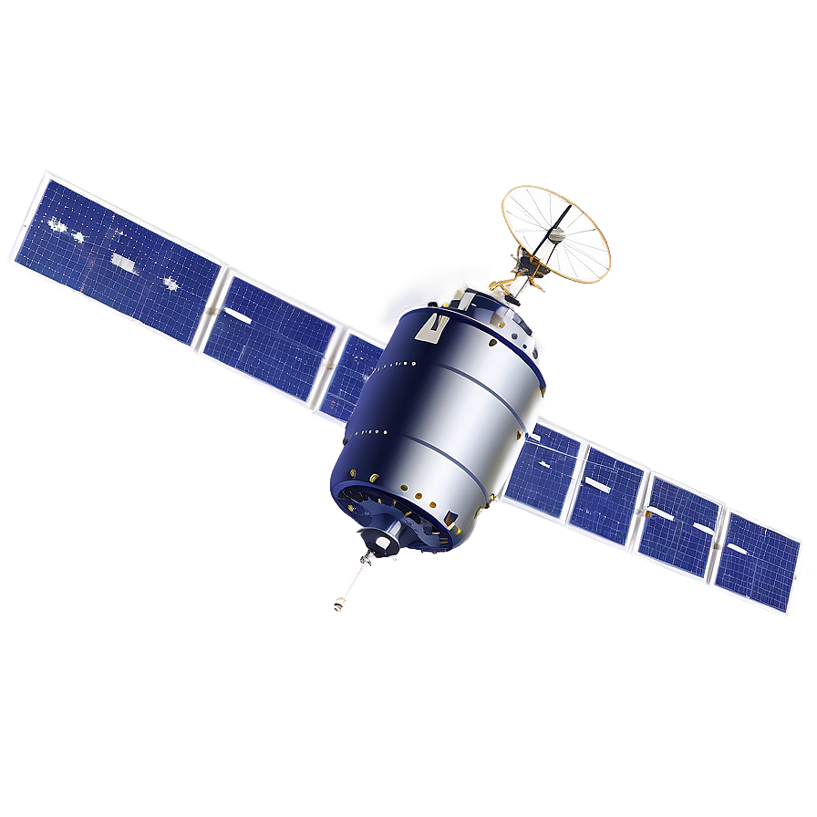 Satellite In Space Png 05252024 PNG Image