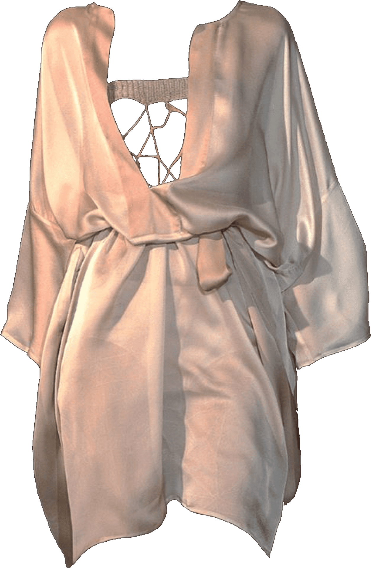 Satin Robe Lingerie Item PNG Image