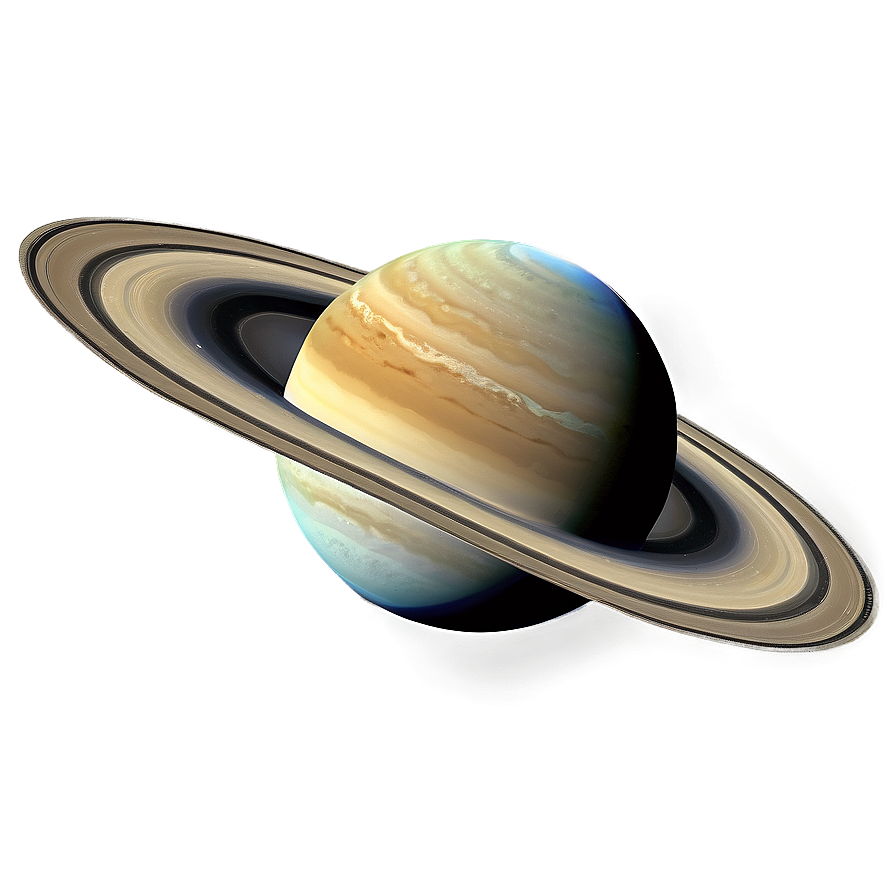 Saturn In The Solar System Png Ksx90 PNG Image