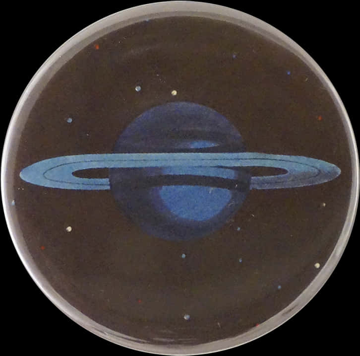 Saturn Planet Illustration PNG Image